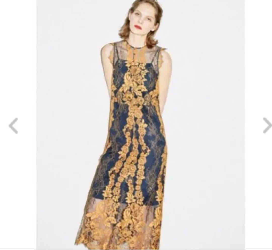 FRAY I.D オケージョンワンピース　結婚式　レースワンピース　ドレス