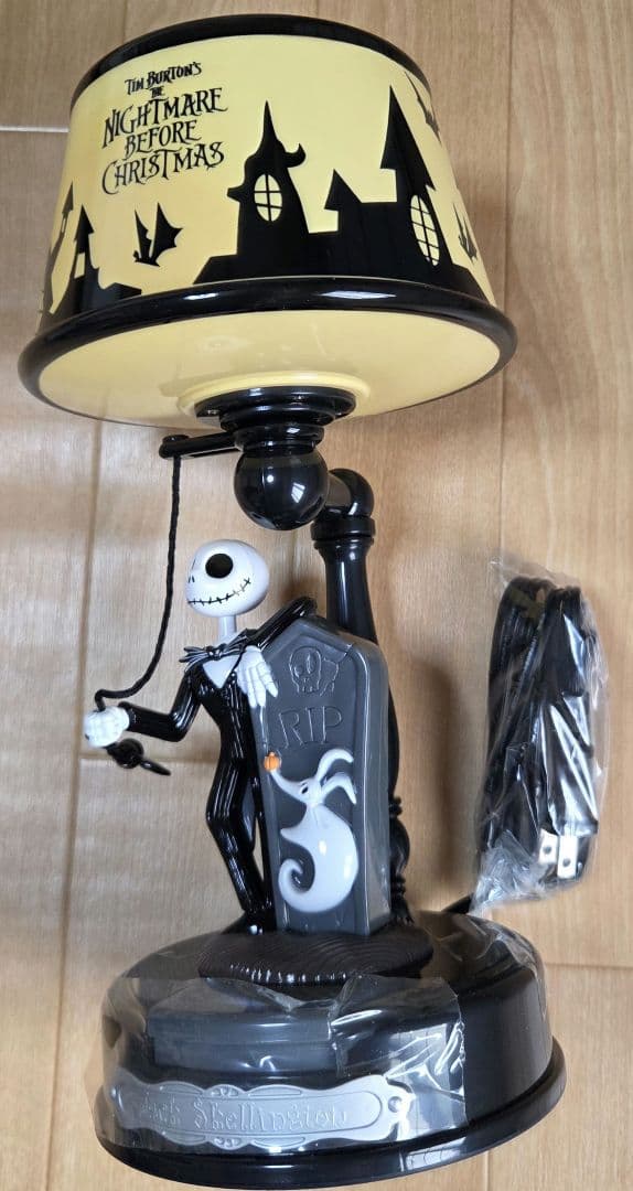 20年もの 未使用　希少　ナイトメア・ビフォア・クリスマス アクションランプ