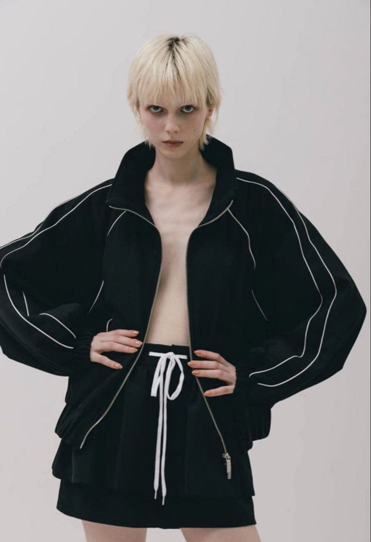 THE TOE THETOE Brixton Track Skirt ブラック