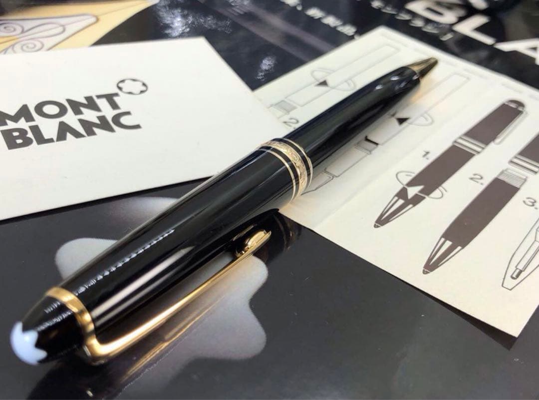 モンブラン現行同型稀少WG刻印モデル世界最高支持モデル銘品！マイスターNo164