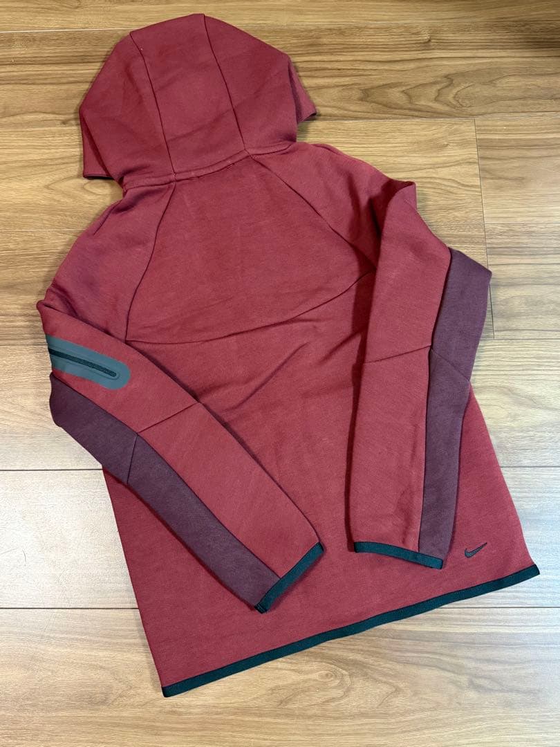 新品 キッズL(160) ワイン テックフリース セットアップ 赤タグ NIKE