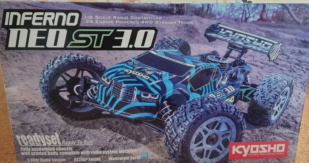 京商　絶版インファーノNEO ST3.0　エンジン　レディセット未開封品