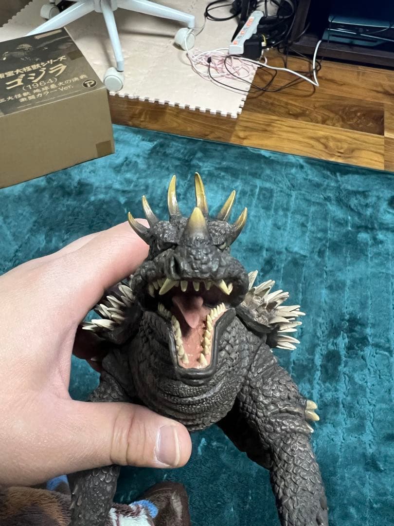 東宝大怪獣　シリーズ エクスプラス　アンギラス1968本体のみ