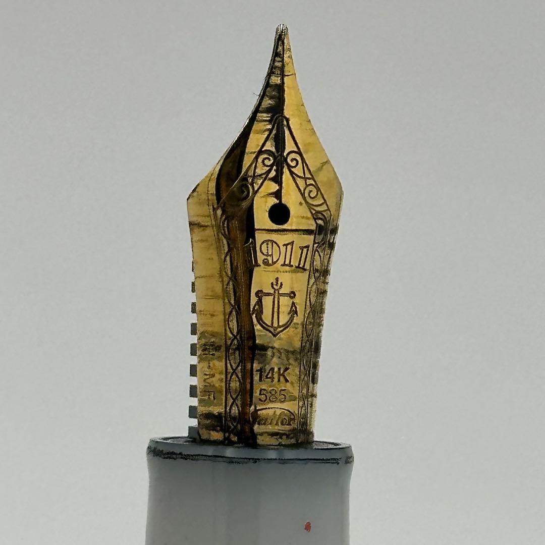 SAILOR セーラー 万年筆 ホワイト 14k 1448