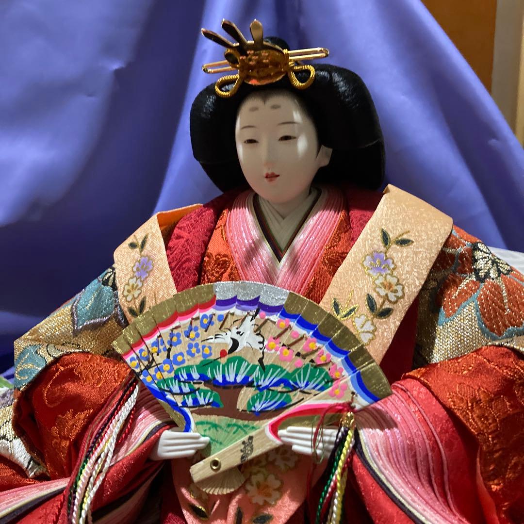 浪漫工房　です。 雛人形　ひな祭り　親王飾り　九番