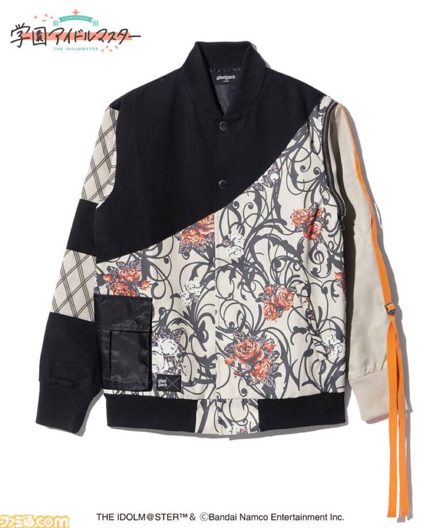 【入手困難/XL】学マス gladgarb コントラストブルゾン 篠澤広