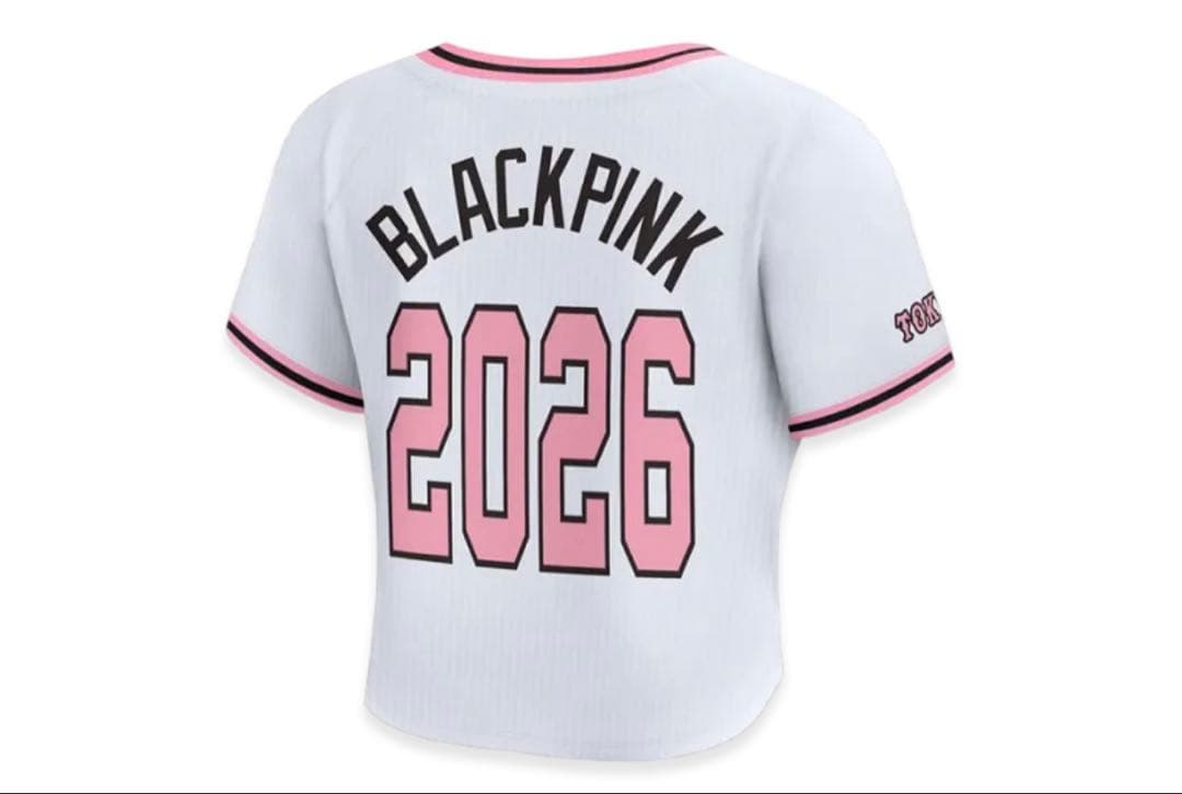 読売巨人ジャイアンツ BLACKPINK Jersey Cropped 本田真凜