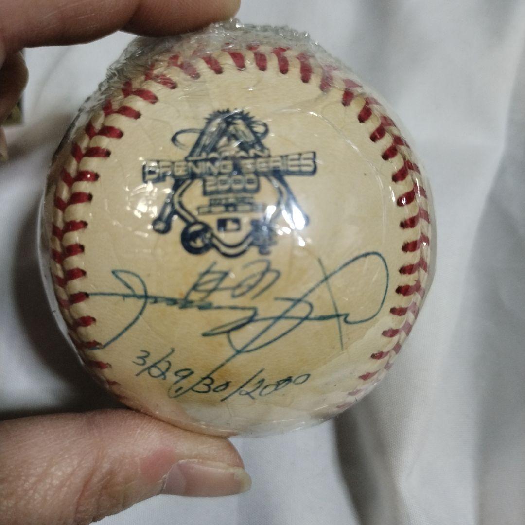 サミーソーサ 直筆サイン入りボール 日本オープニングシリーズ2000 野球グッズ