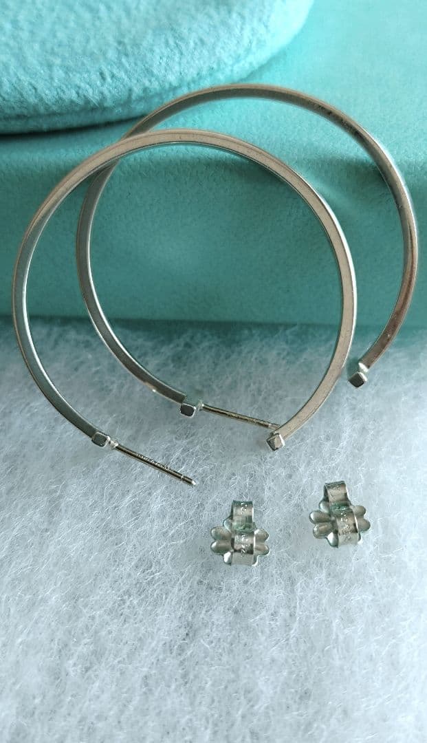 ティファニー Tワイヤー ラージ ピアス シルバー925