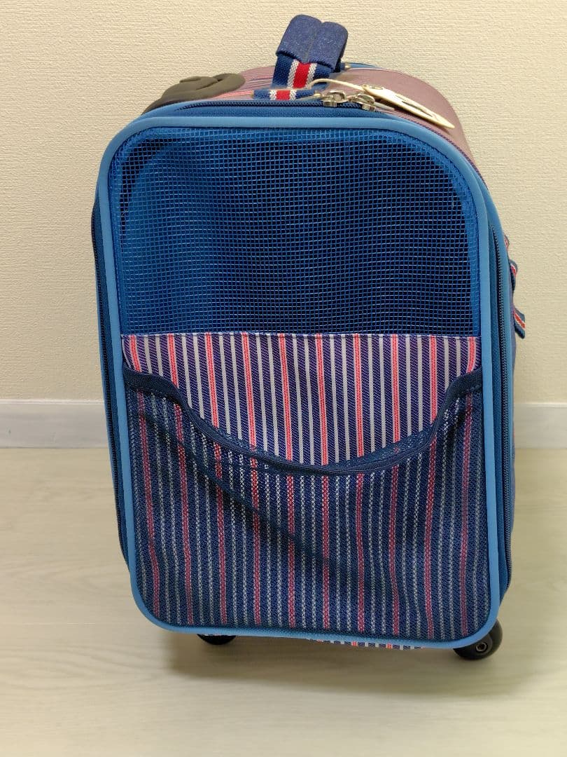 【 レア商品 】リサとガスパール　キャスター付きデニムキャリーケース