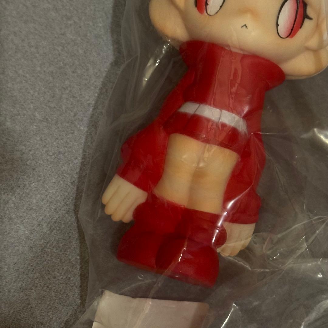 【新品】田中かえ かえのソフビ 赤 かえちゃん ソフビ 1/6計画 限定