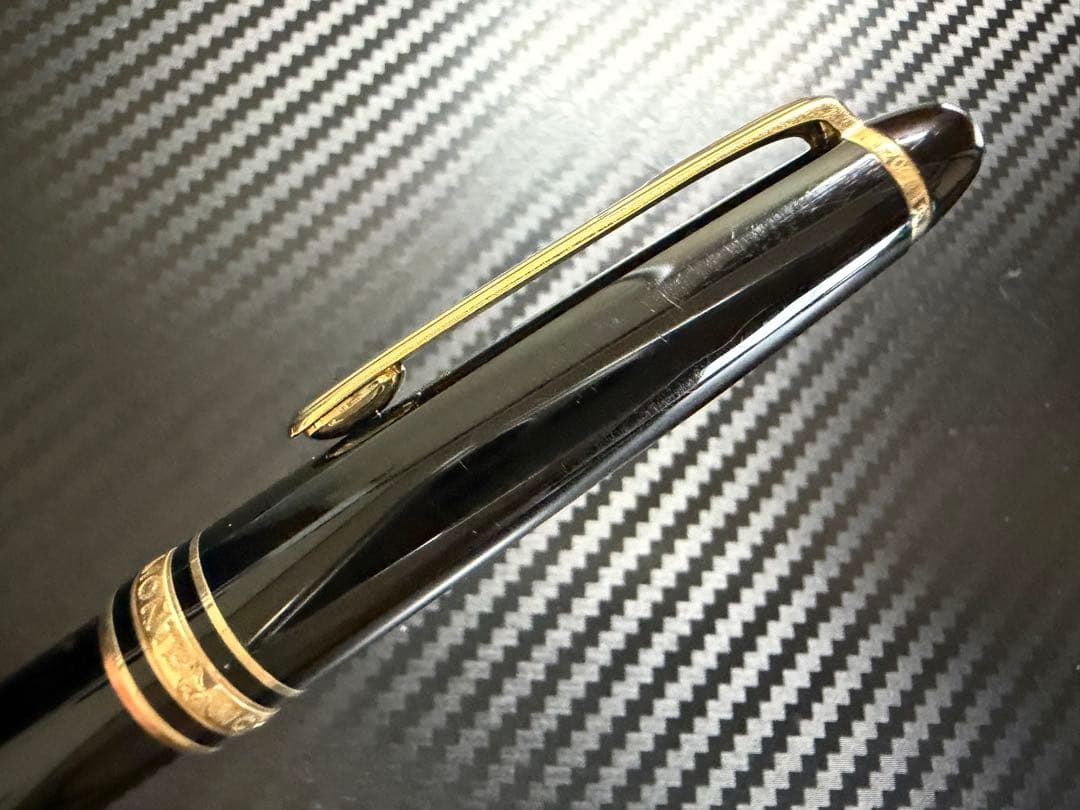 極美品 モンブラン マイスターシュテュック 144 ブラック 中白 F 万年筆