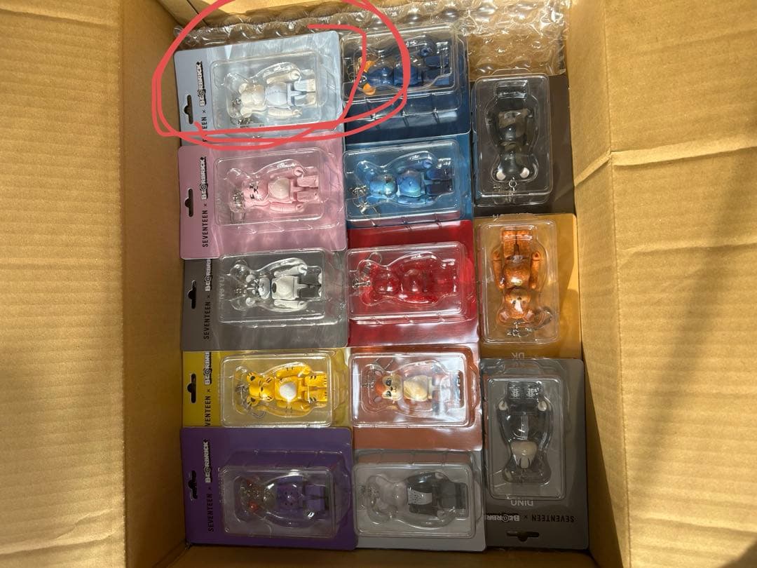 SEVENTEEN ベアブリック BE@RBRICK 100%400%ジョンハン