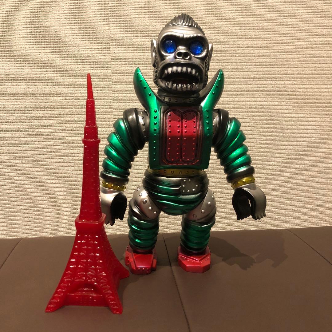 ターゲットアース　マシンゴリラ　ソフビ　インディーズソフビ