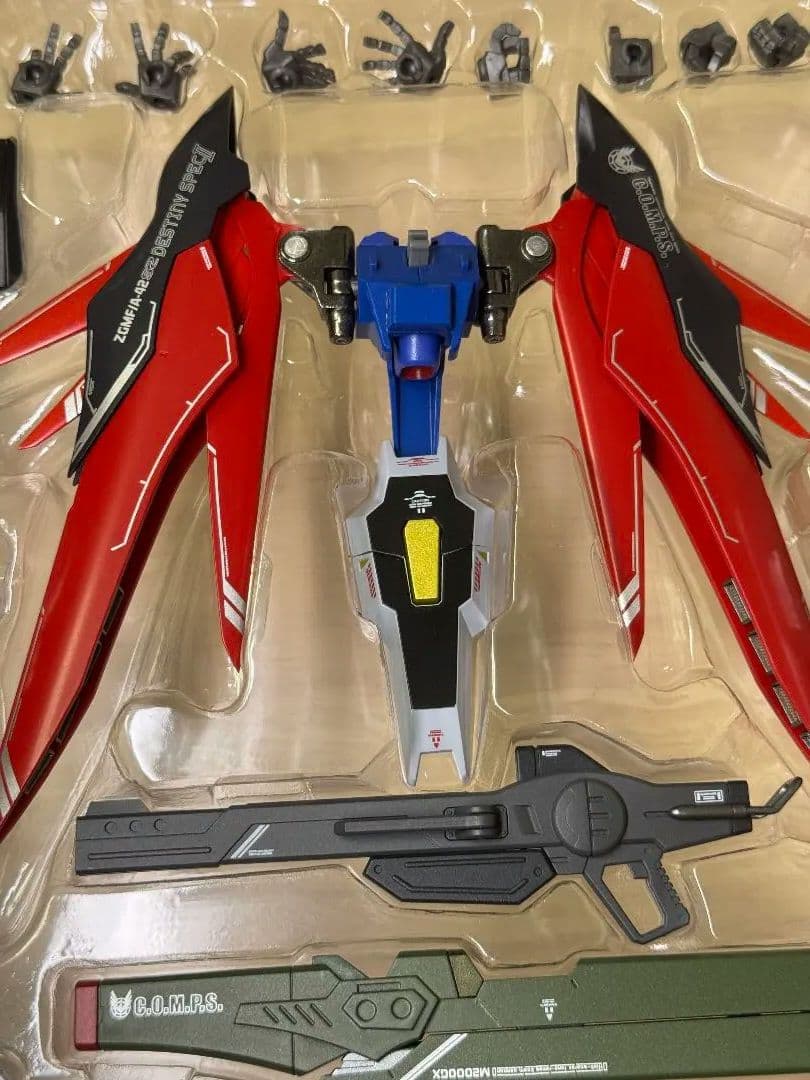 極美品)メタルロボット魂　デスティニーガンダムスペックⅡ ゼウスシルエットセット