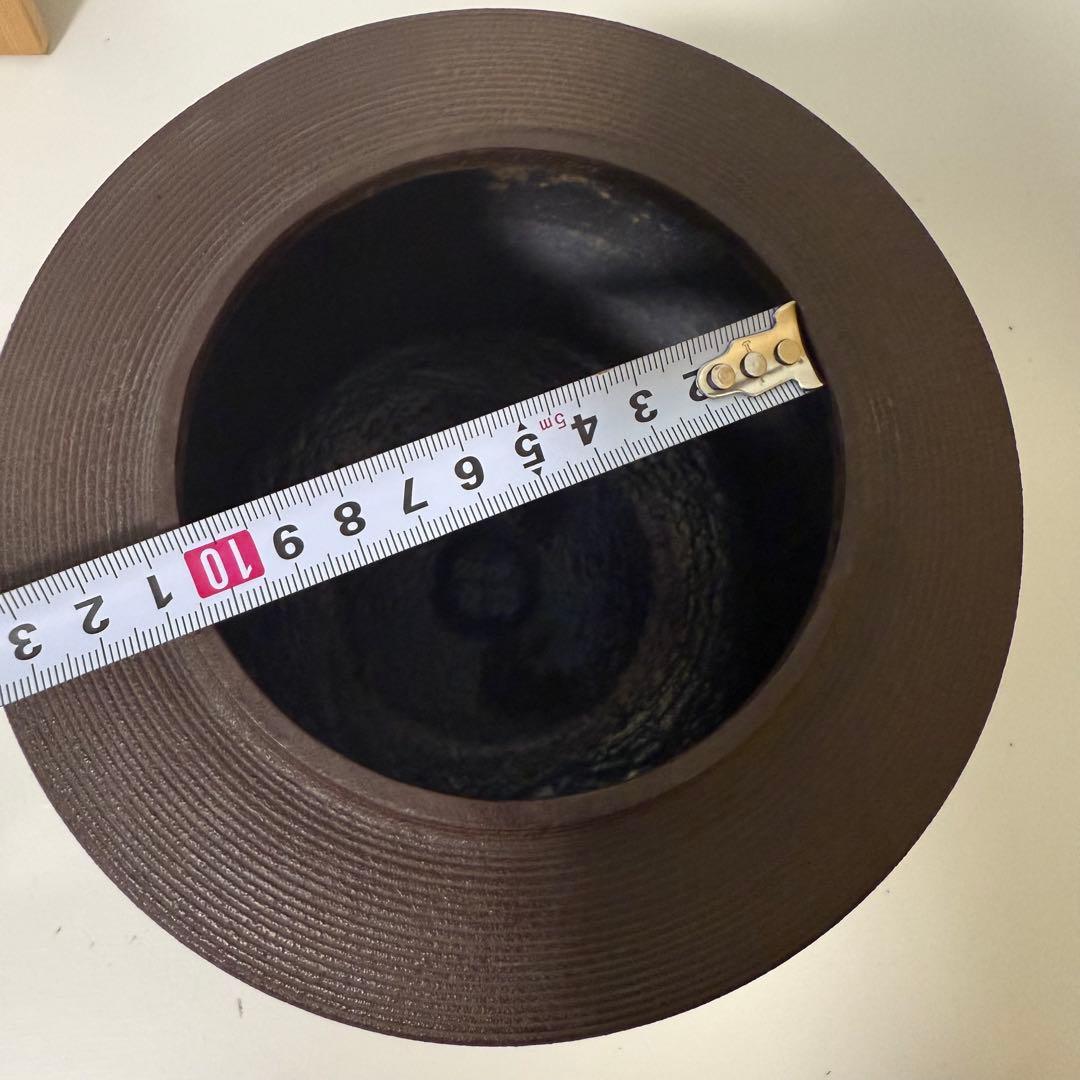 釜師 清光作 筒糸目釜 茶釜 鉄釜 風炉釜 茶道具