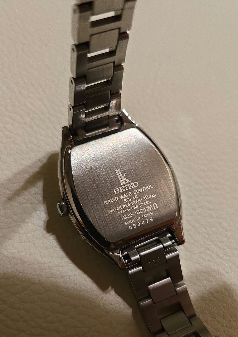 【美品】セイコールキア SSVW093 電波ソーラ－動作確認済み