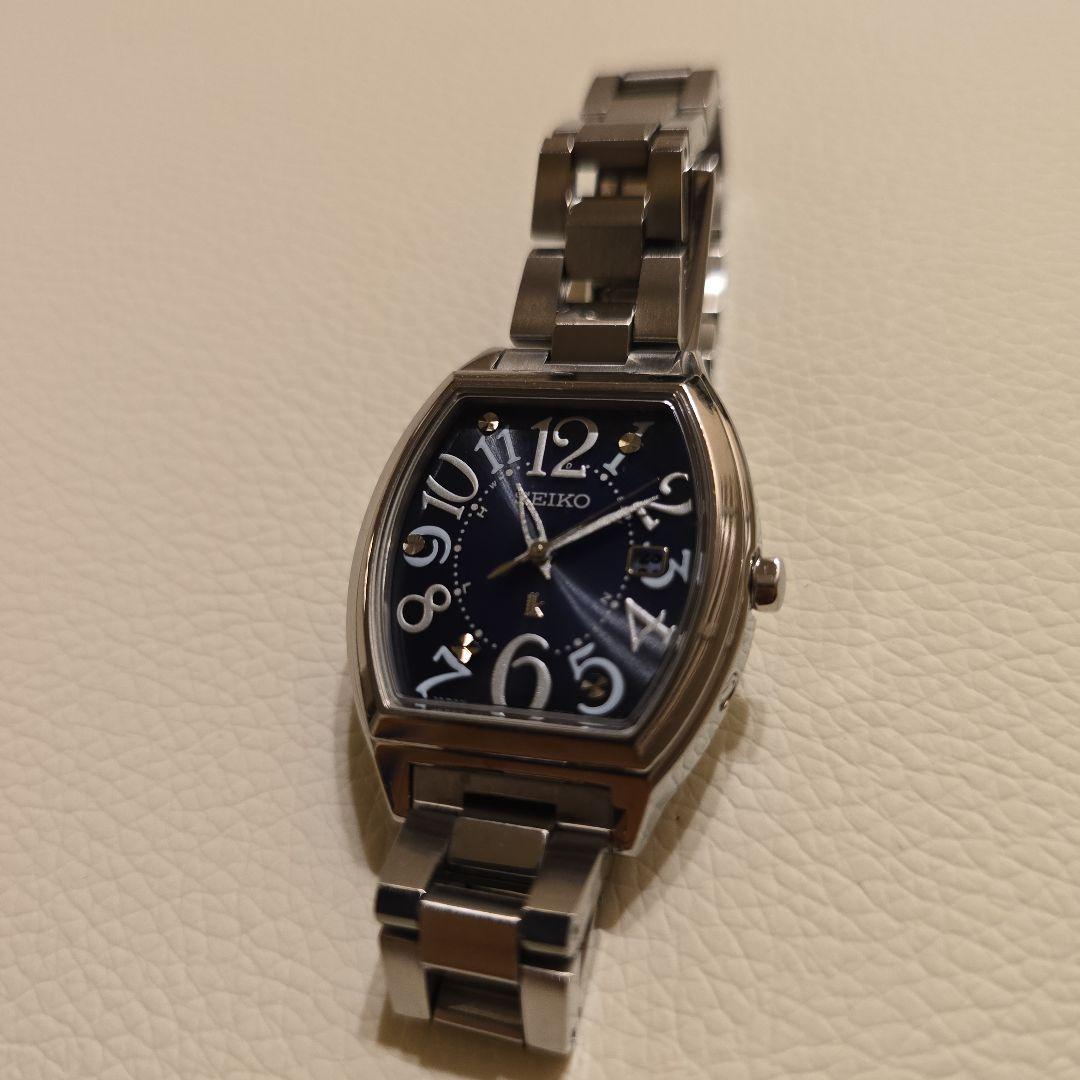 【美品】セイコールキア SSVW093 電波ソーラ－動作確認済み