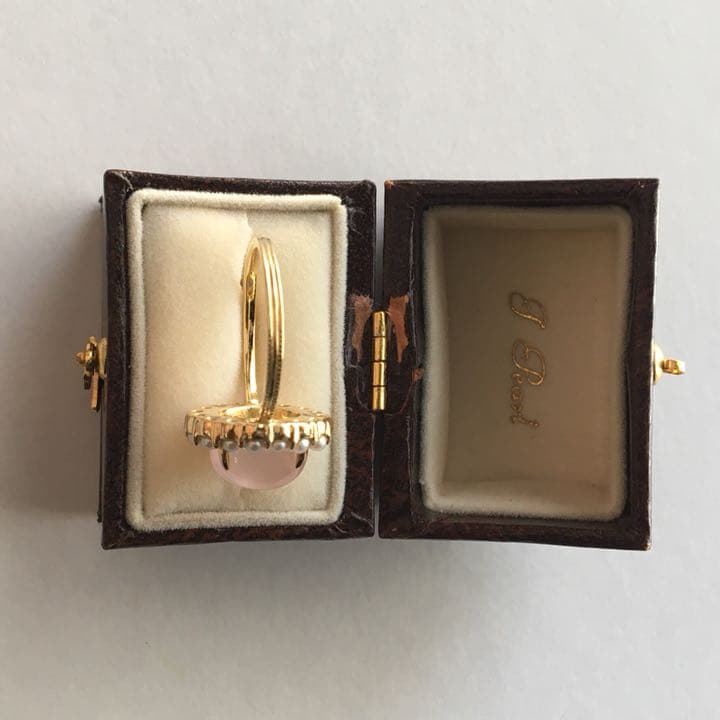 【匿名配送】 jpearl ジェイパール リング ローズクォーツ パール