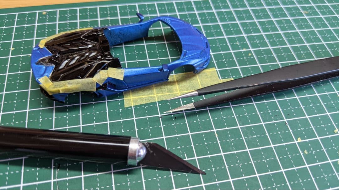 ミニカー minigt Lamborghini Aventador SVJ