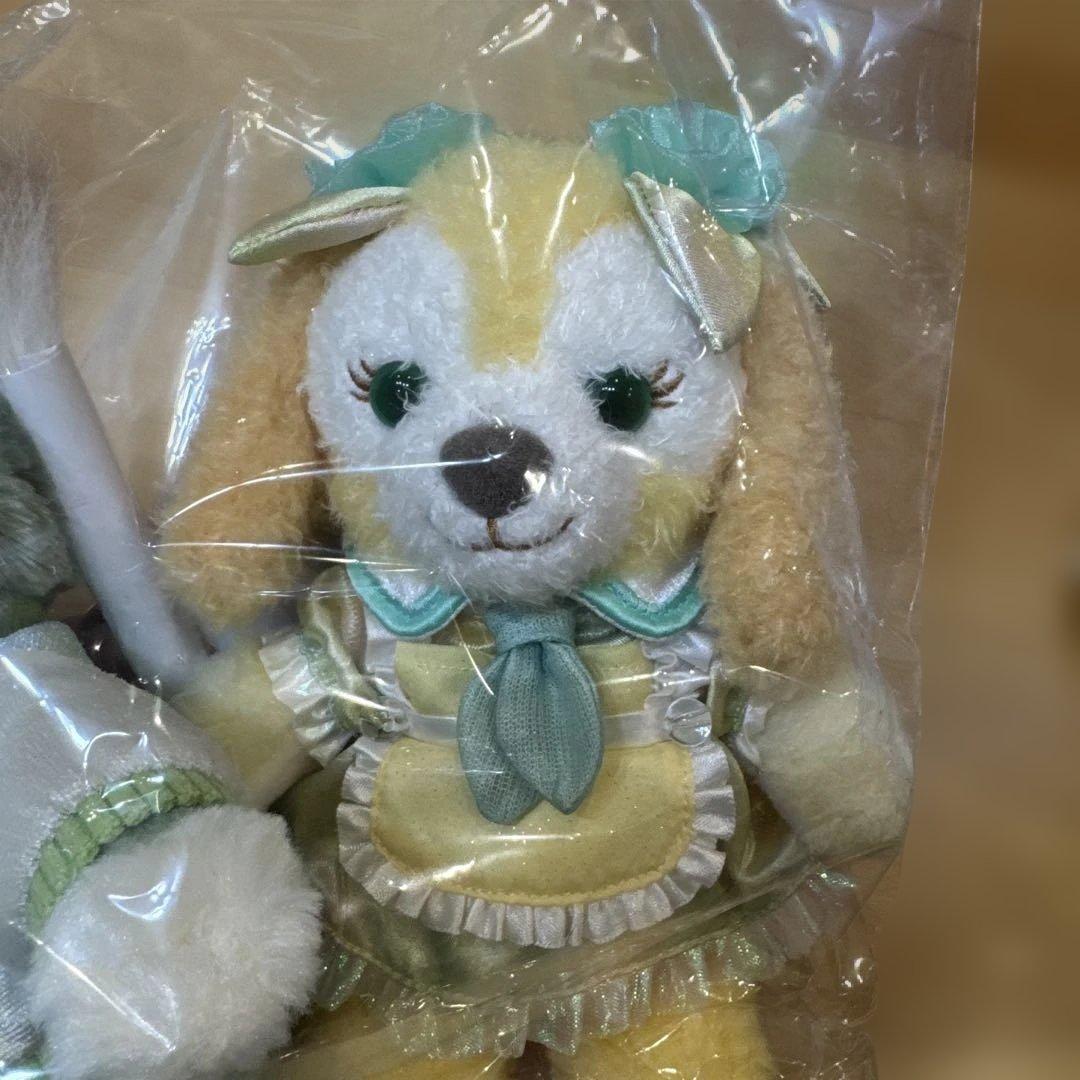 新品未使用 ダッフィー カラフルハピネス ポージープラッシー 7体 おまけ付き