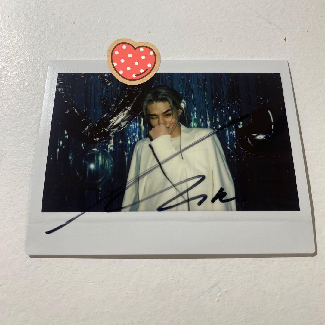 ZB1 キムジウン チェキ サイン入り