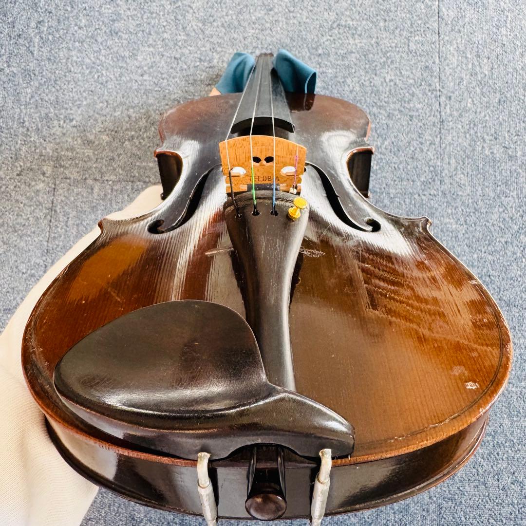 【試奏動画あり】ストラディバリウスラベル バイオリン H4刻印【弓・ケース付】