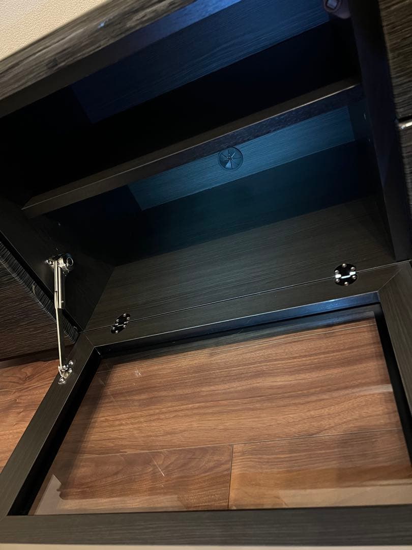 ニトリ　幅150cm テレビ台　ローボードポスティア ブラック