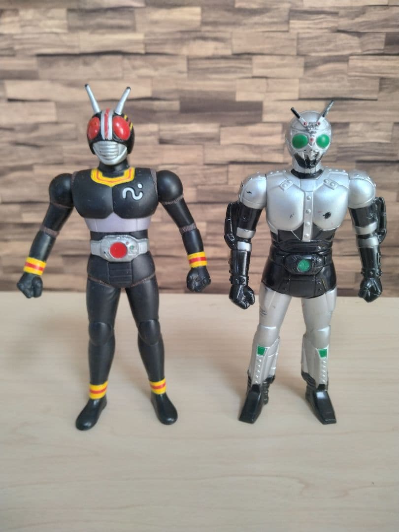 仮面ライダーBLACK シャドームーン ソフビ人形