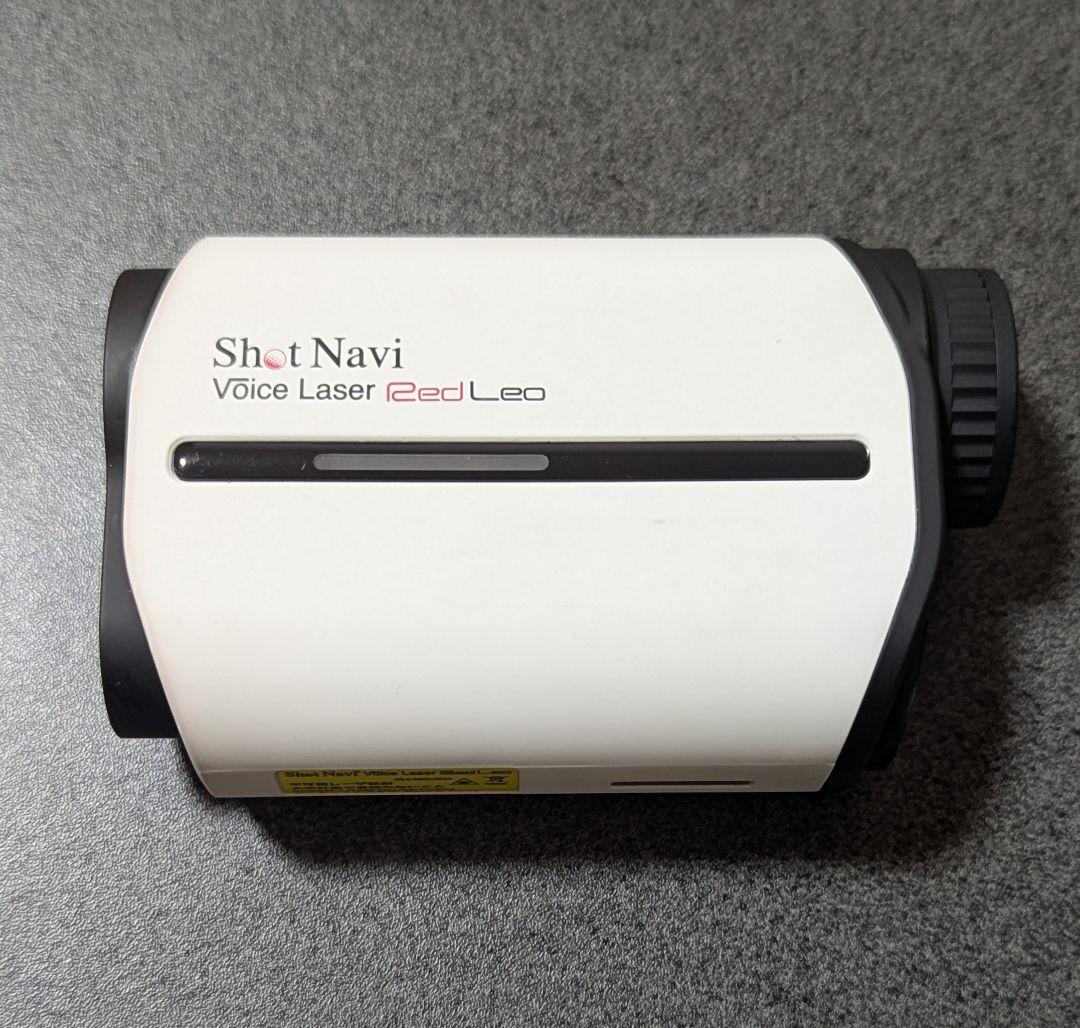 ShotNavi Voice Laser RedLeo ゴルフ用距離計
