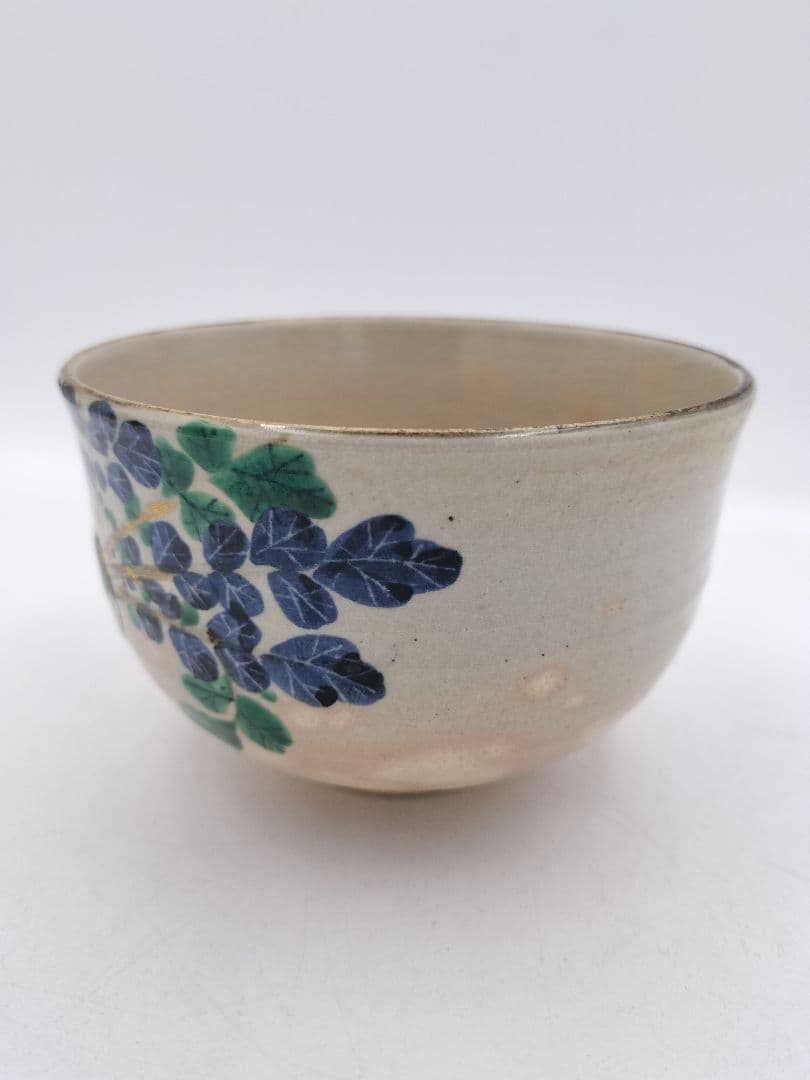 c164【未使用】茶碗 乾山 大根 南口閑粋 木箱 茶道具 NI14