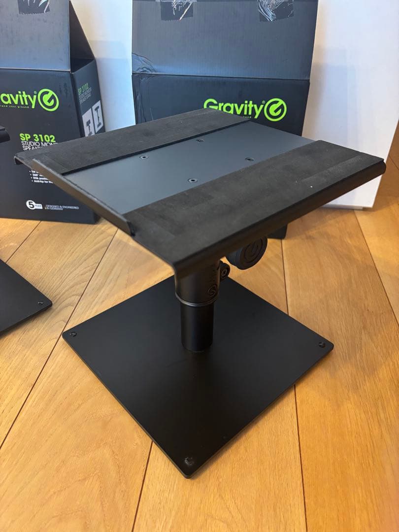 Gravity スピーカースタンド SP 3102 ブラック　ペア