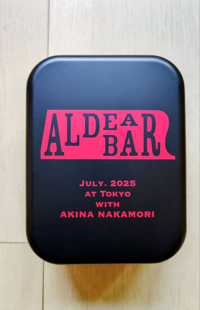中森明菜　ファンクラブ限定イベント グッズALDEAR BAR 2025年7月