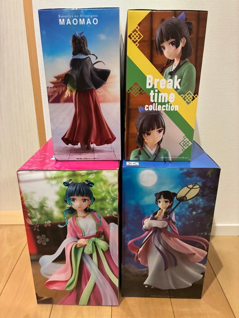 薬屋のひとりごと　猫猫　フィギュアセット 超人気　猫猫　月精