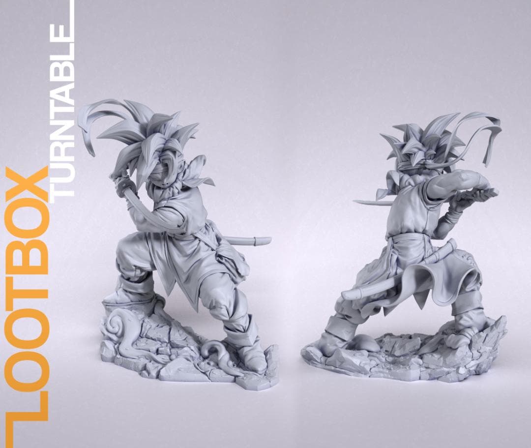 1/10　未塗装 未組立　フィギュア　ガレージキット 【 クロノ トリガー 】