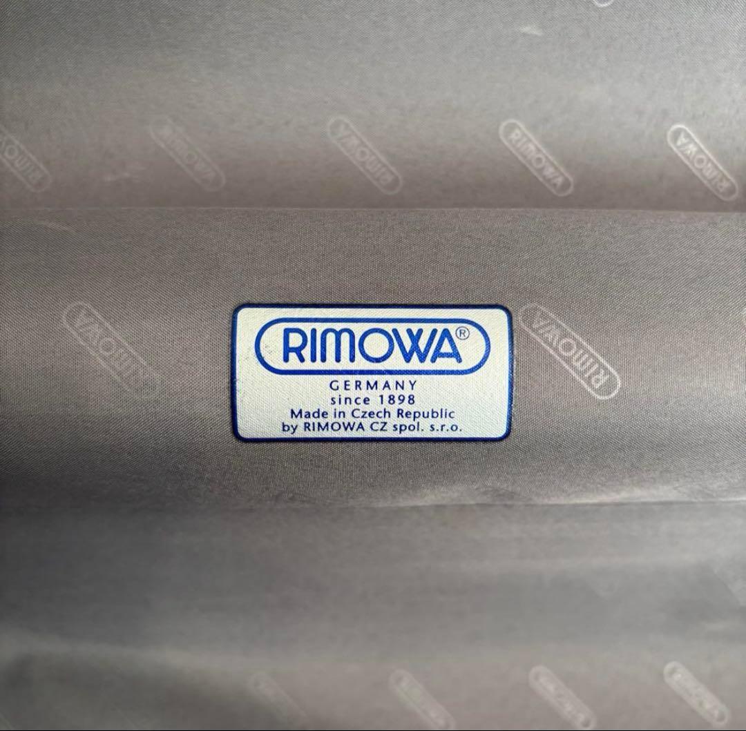 廃盤　限定リモワ スーツケース サルサ 33L 2輪 機内持ち込み TSAロック