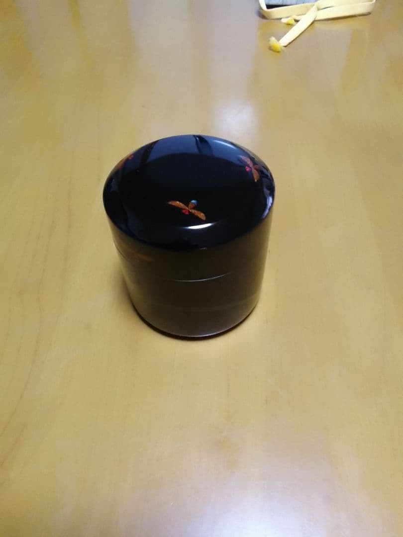 茶入れ 棗 茶道具 中村宗悦 雪吹棗 未使用品 003