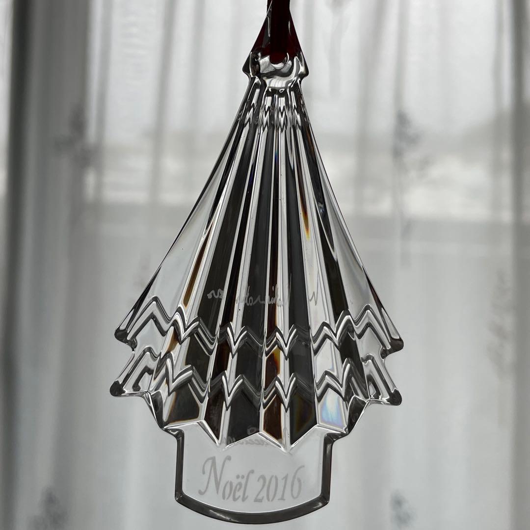 Baccarat 2016年 ノエル クリスマスオーナメント