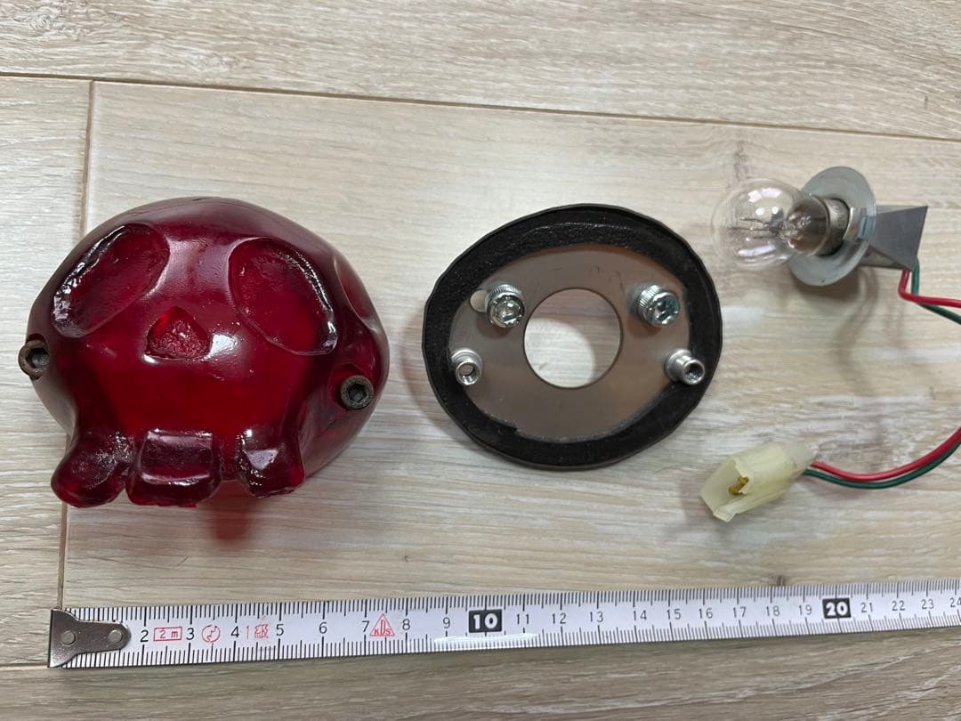 ムーンアイズ スカルテールランプ アッセンブリー＜モーターサイクル用＞