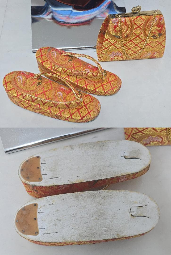 七五三　7歳　正絹　着物　セット　女の子 *c82