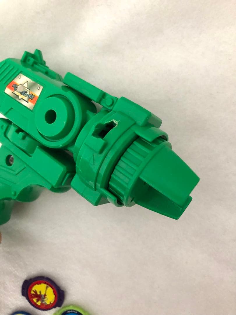 爆転変形　爆転龍ハヤテ　ベイブレードバースト 発射器と2つのベイブレード