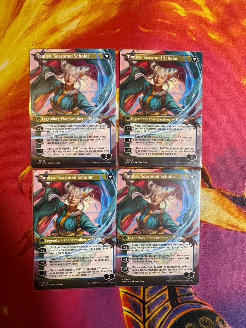 知りたがりの学徒、タミヨウ　英語版4枚セット