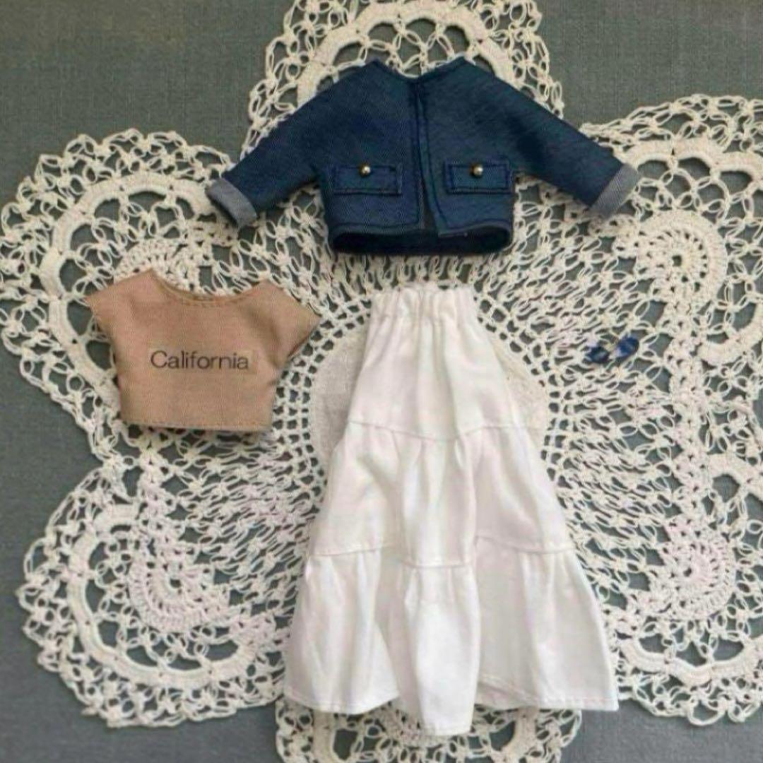 4391 ゆみ　ハンドメイド　22cmドール服