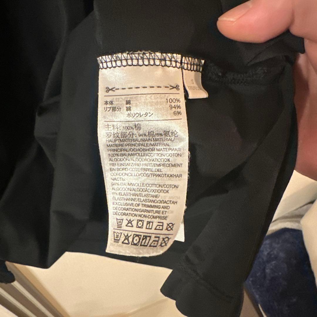 Y-3 長袖Tシャツ S/P 黒