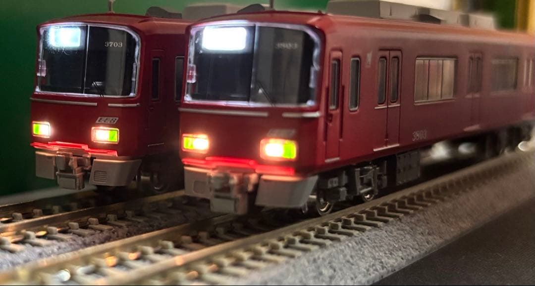 名鉄3700系 基本4両セット (GREENMAX)