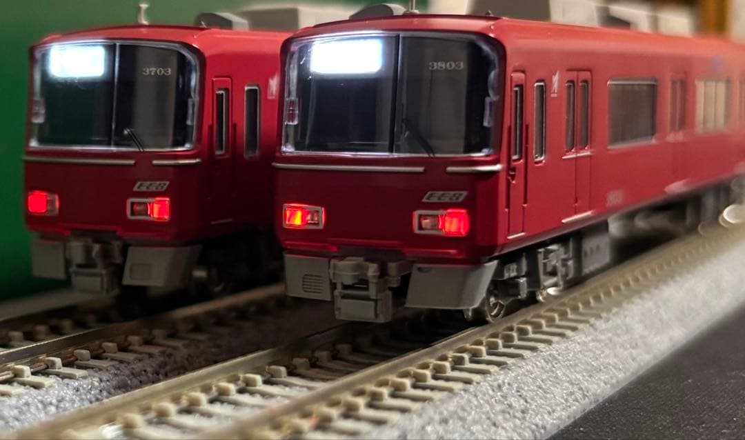 名鉄3700系 基本4両セット (GREENMAX)