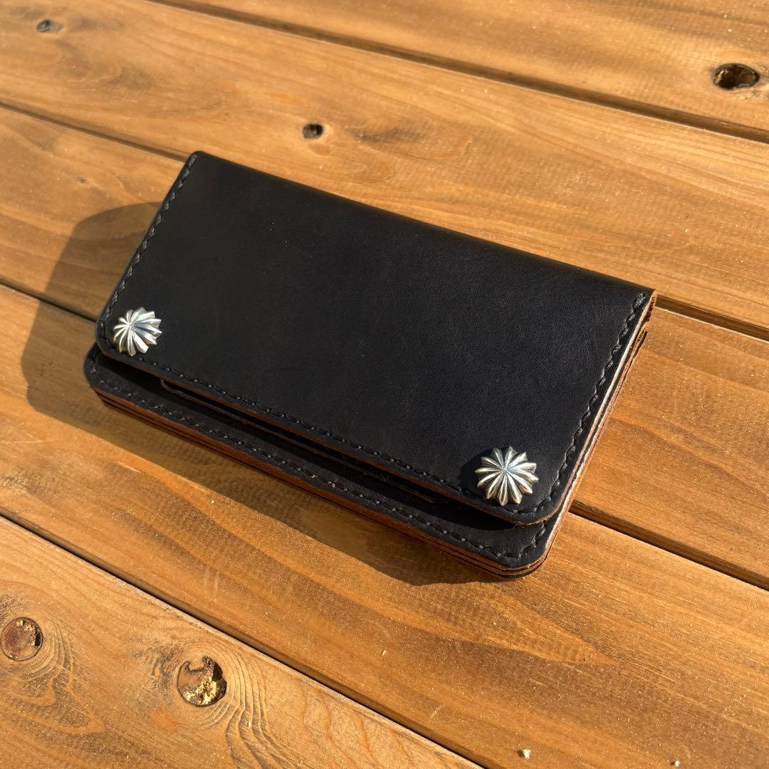 ミドルトラッカーウォレット　アポロコンチョ　silver925