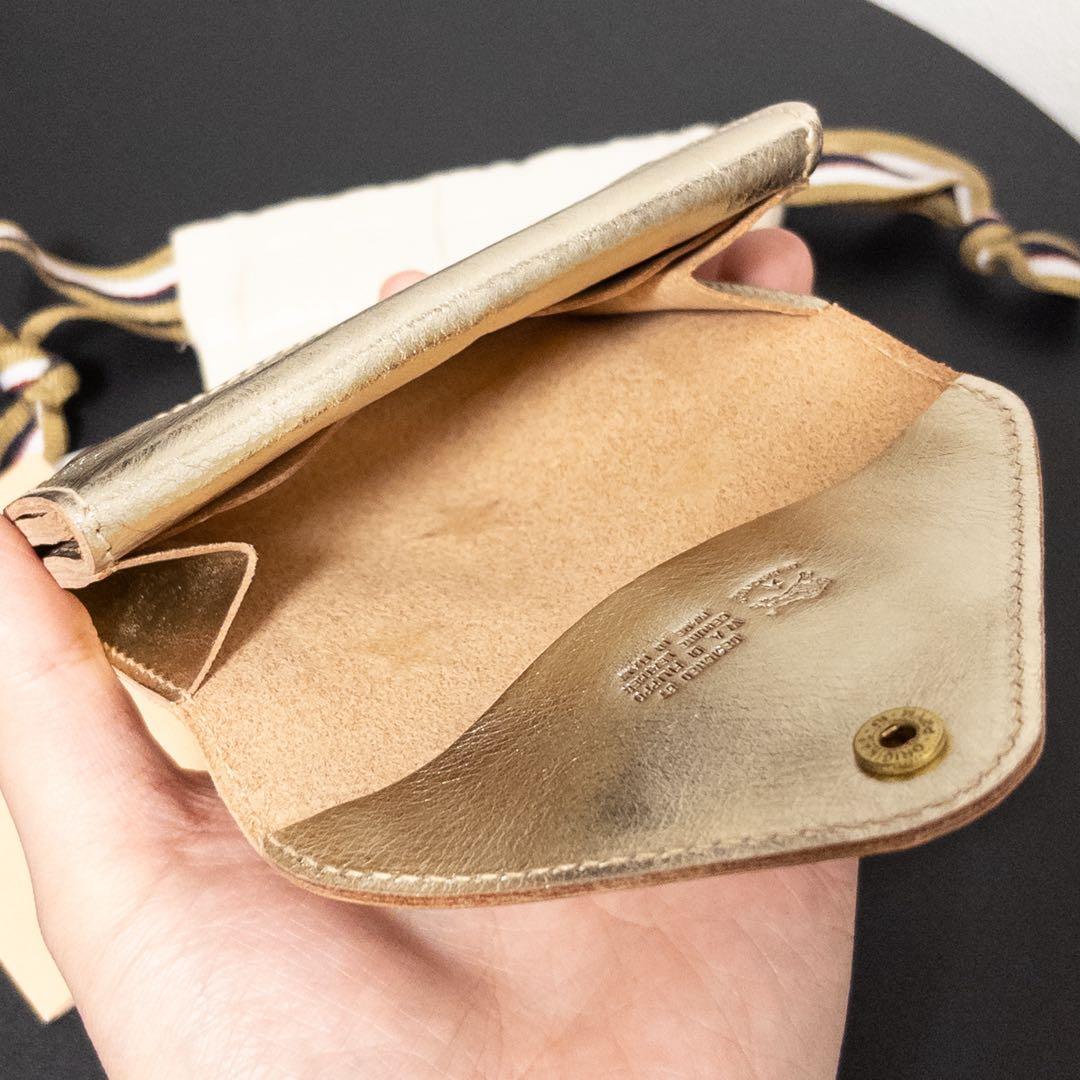 IL BISONTE 財布 プラチナ 日本限定 スター イルビゾンテ ゴールド