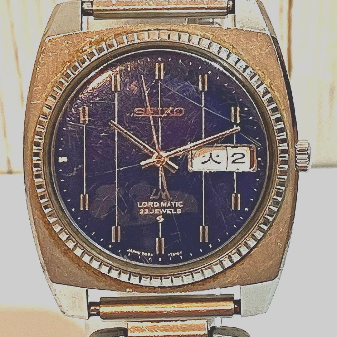 s*h様 SEIKO LORD MATIC オートマ 23石 5606-7110