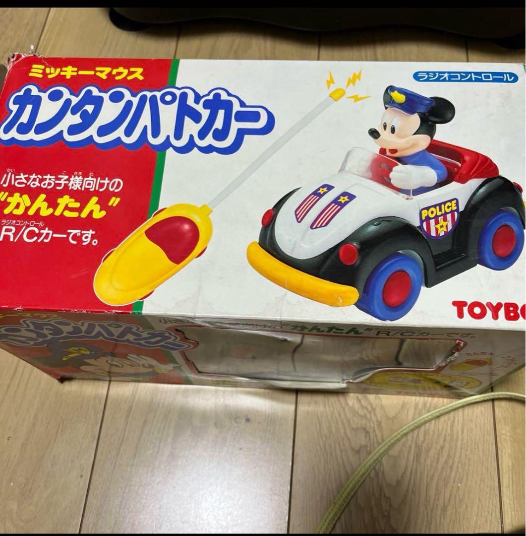 絶版販売品★激レア★入手困難★ ミッキーマウス、簡単パトカー、ラジオコントロール
